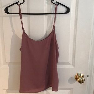 Purple tank top